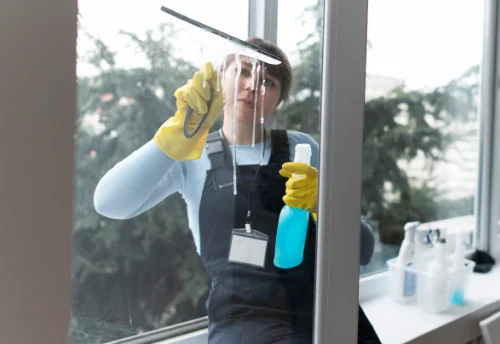 Nettoyage de vitres intérieures et extérieures à Péreille